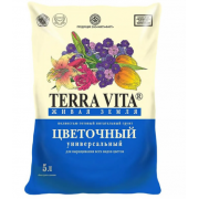 Грунт цветочный 5 л Terra Vita Живая земля 3759